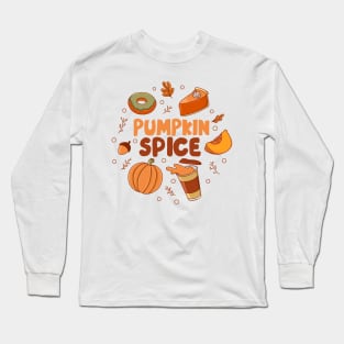 Pumpkin Spice Season Long Sleeve T-Shirt